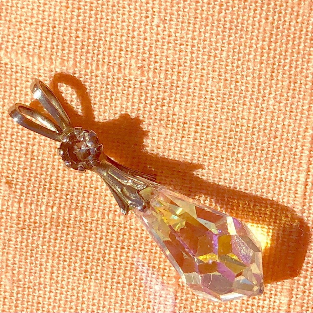 Nice AB Crystal & Rhinestone Pendant